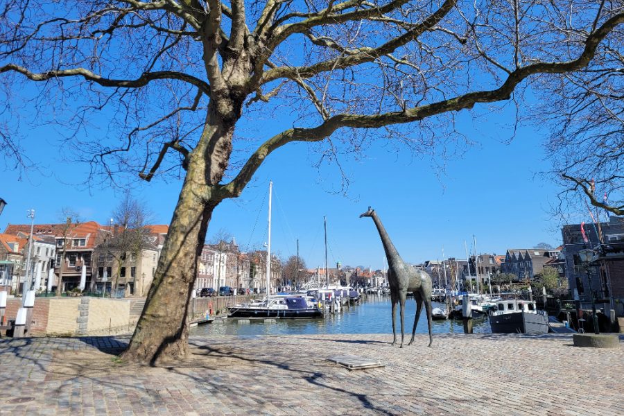 De sierfontein De Kroon in het centrum van Drechtsteden