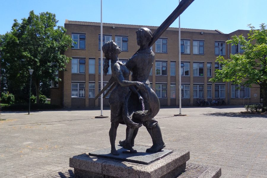 Terrassen op de Grote Markt in Drechtsteden
